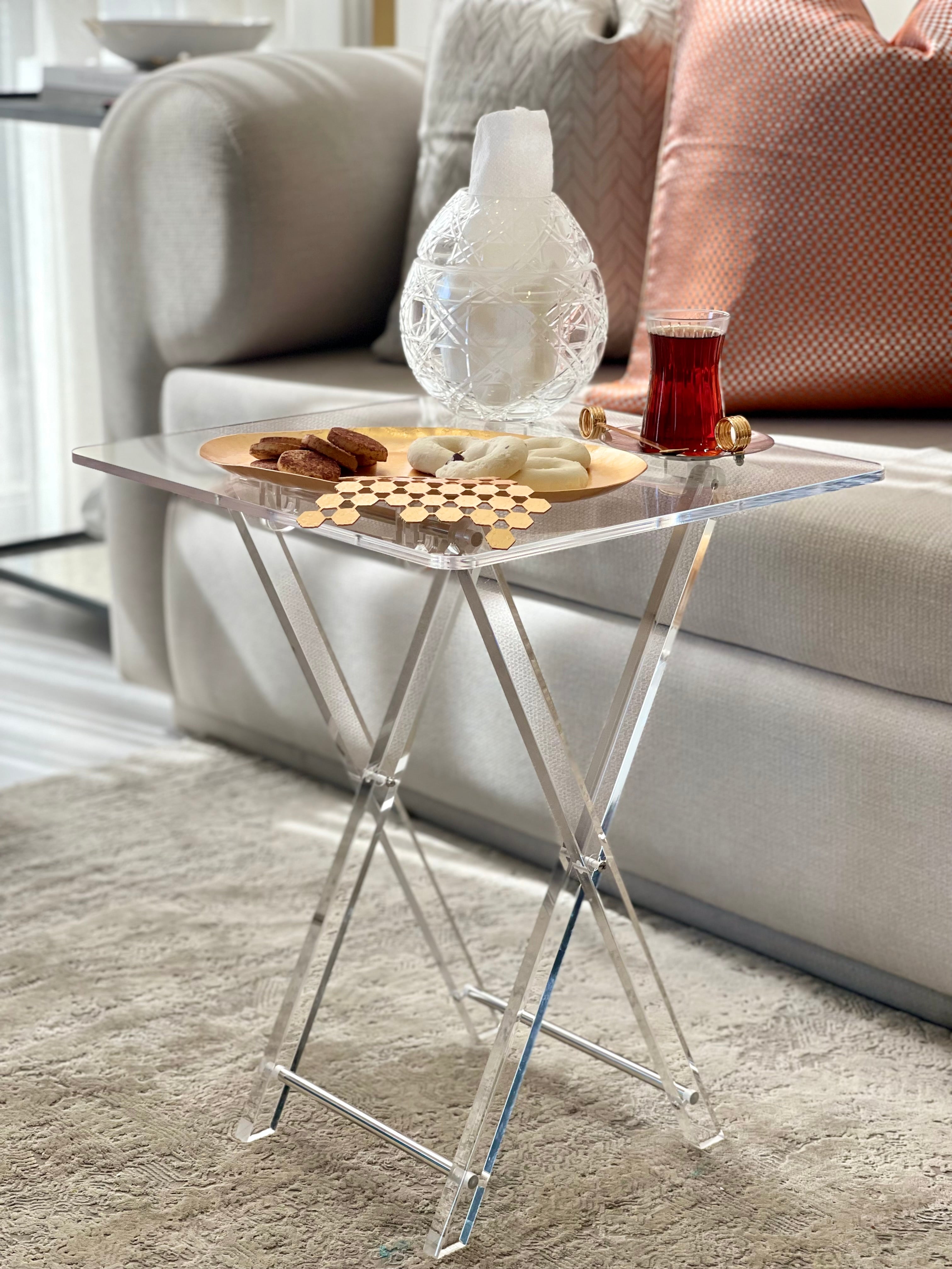 Acrylic Folding Table