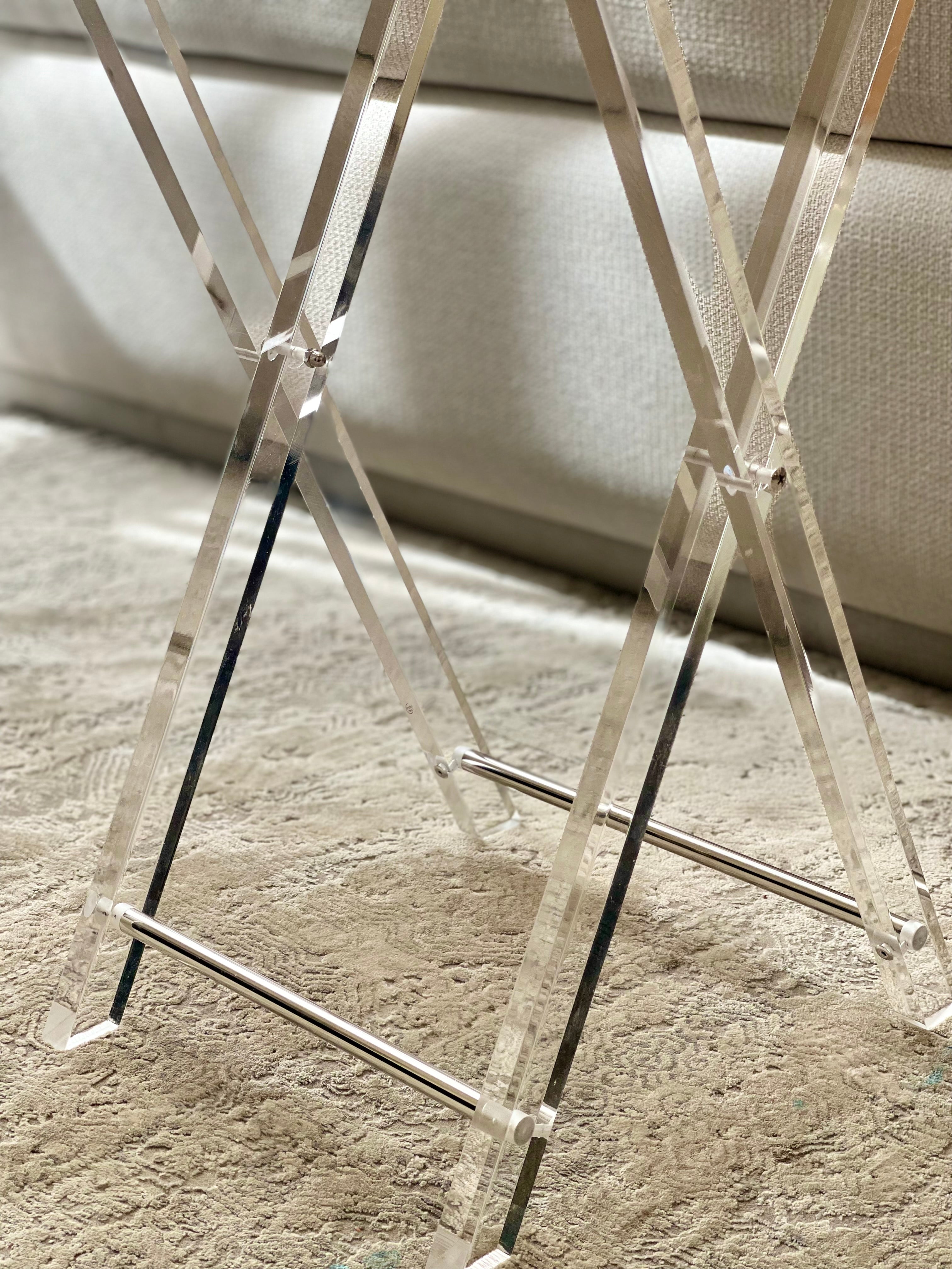 Acrylic Folding Table