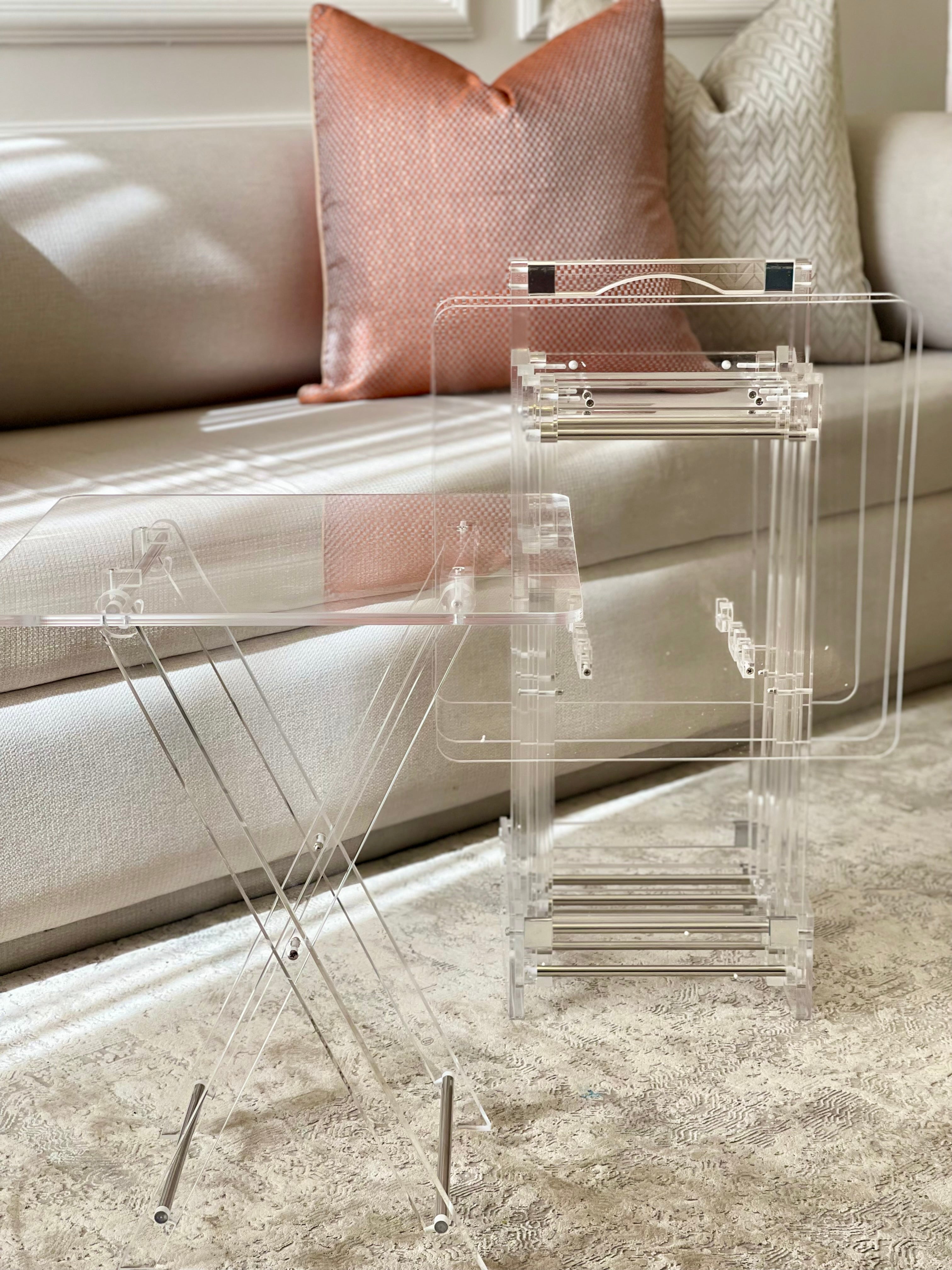 Acrylic Folding Table