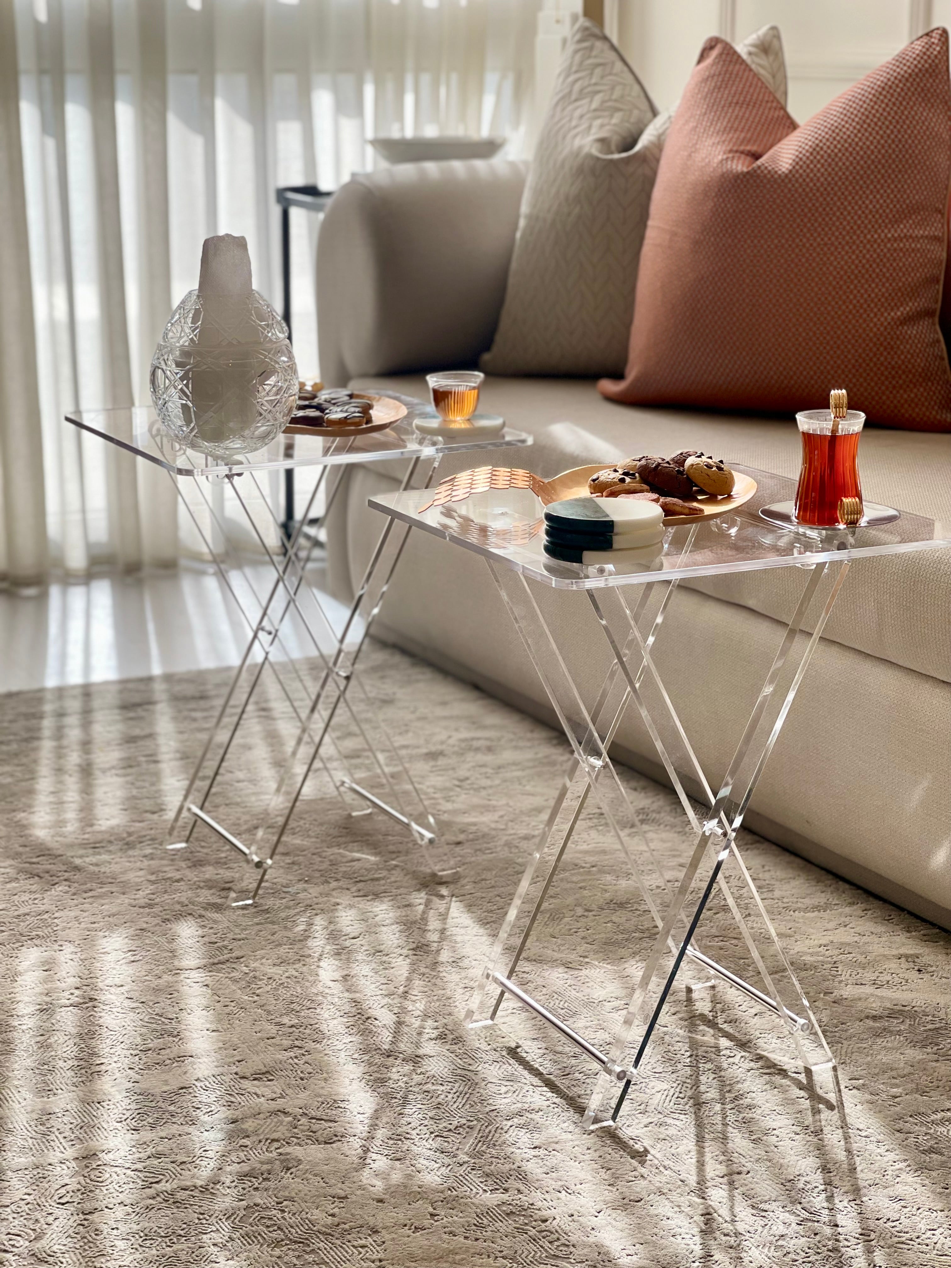 Acrylic Folding Table