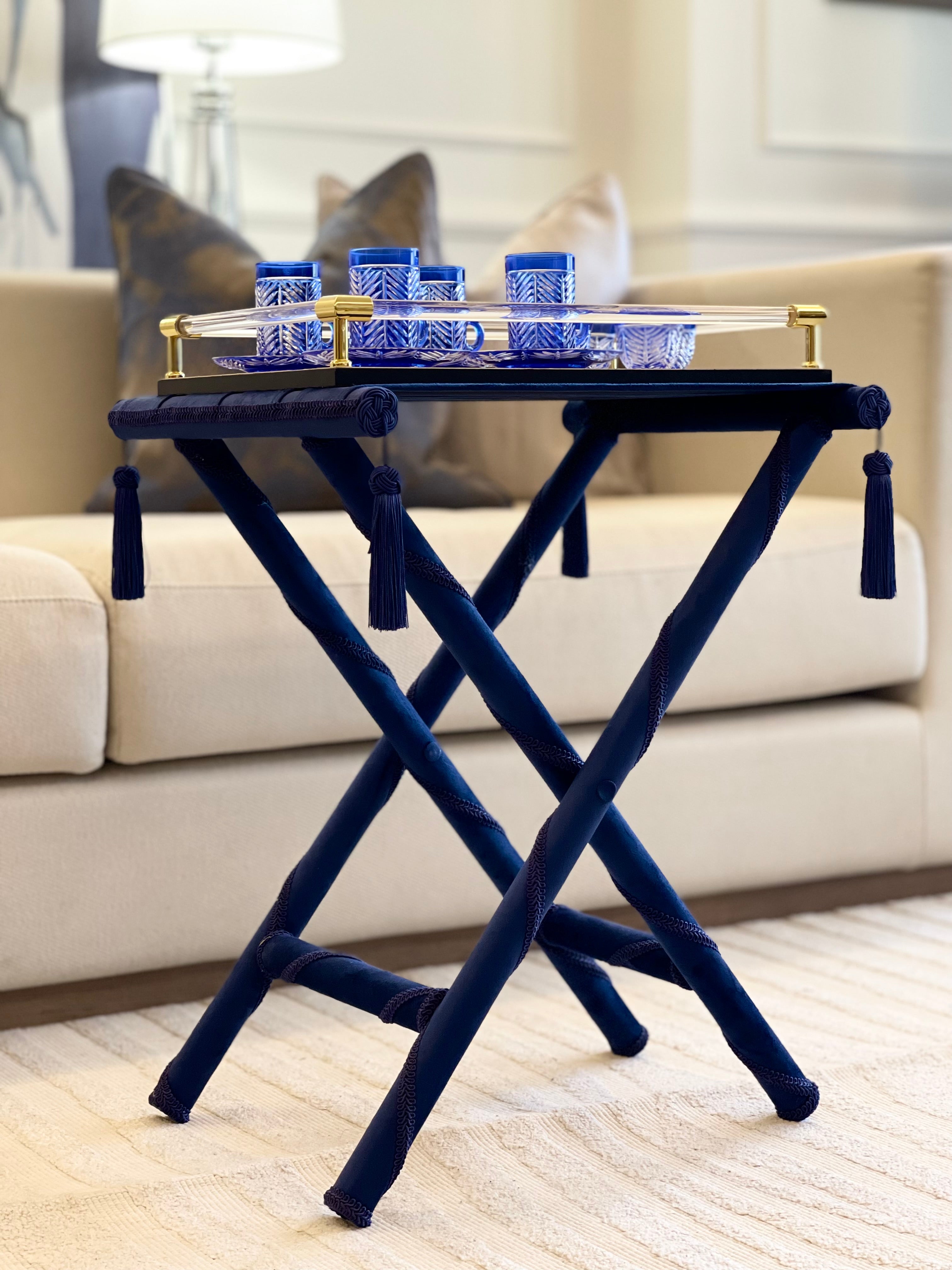 Velvet Side Table