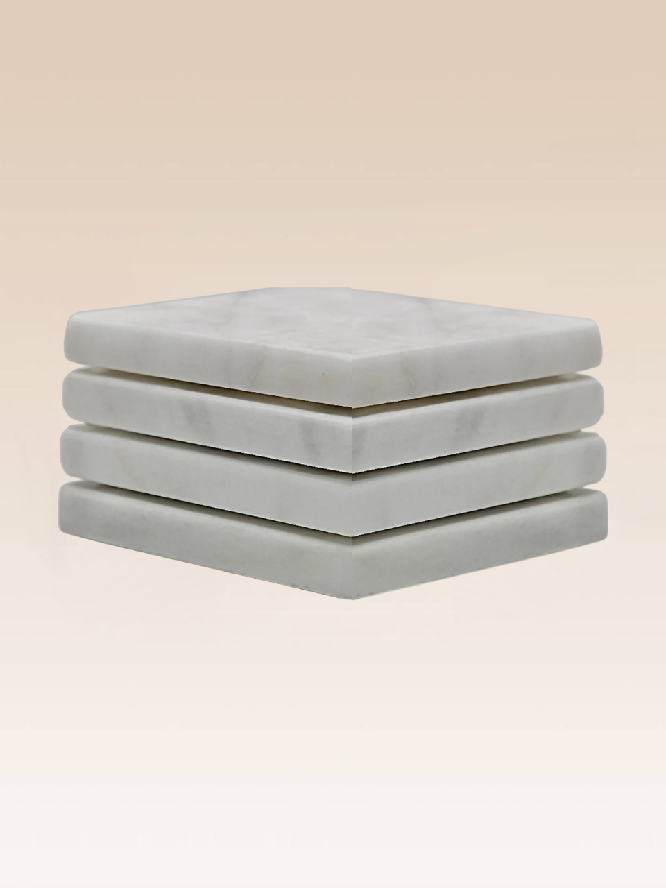 Rectangle Oro Marble Coasters