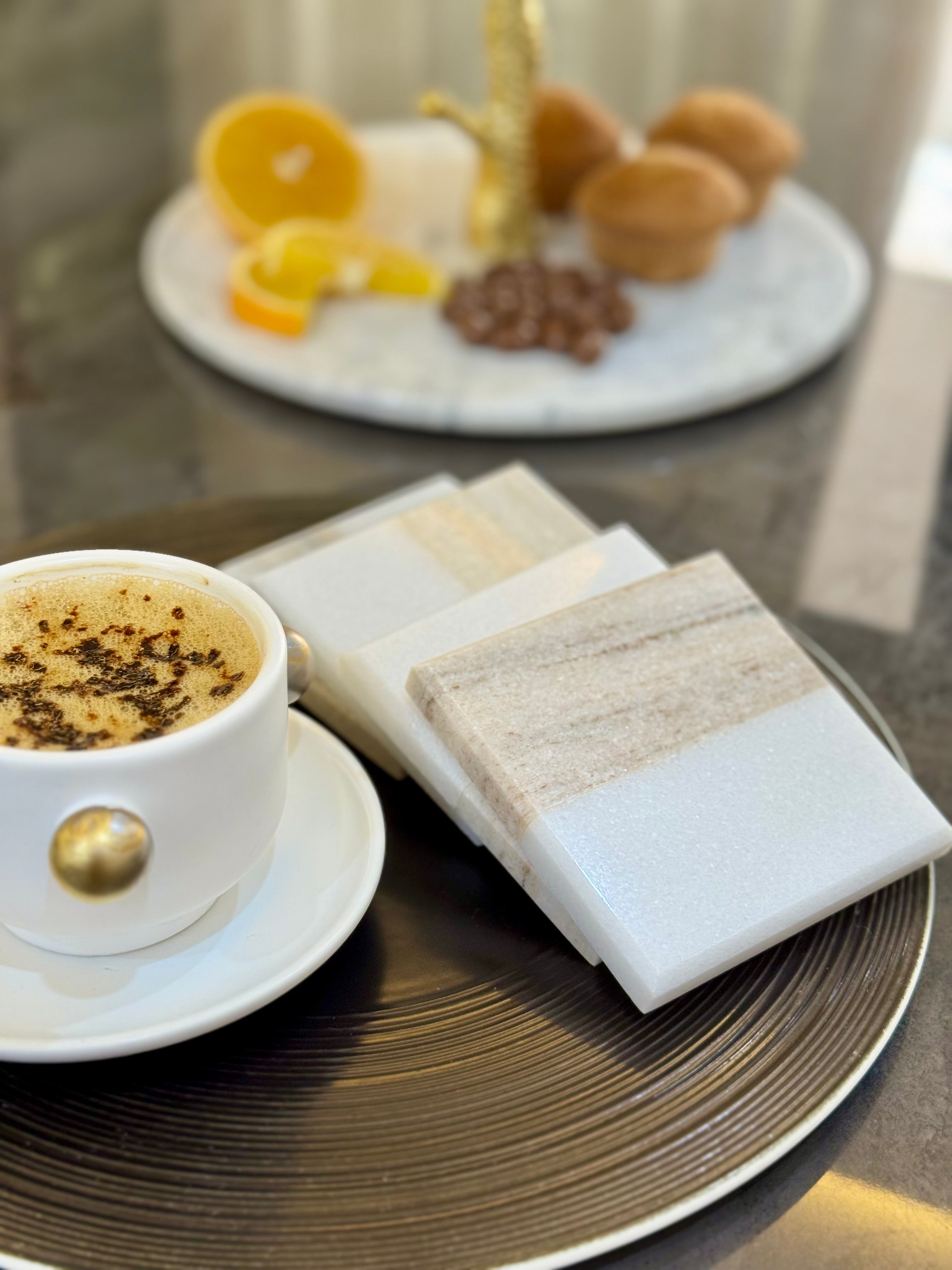 Caleo Marble Coasters